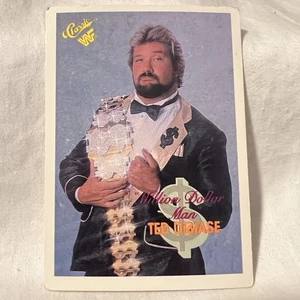 1990 Classic WWF #8 "The Million Dollar Man" Ted DiBiase Vintage Pro Wrestling - Picture 1 of 2