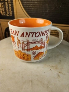 Starbucks San Antonio Texas Been There Series Ceramic Coffee Tea Mug Cup 14 oz - Picture 1 of 7