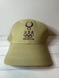 Cappello baseball Olimpiadi USA PECHINO 08 USA Olimpiadi papà berretto streetwear uomo - Foto 1 di 2
