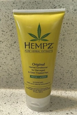 Hempz Original Herbal Conditioner Damaged & Color-Treated Hair MINI 3 oz. SEALED - Image 1 of 3