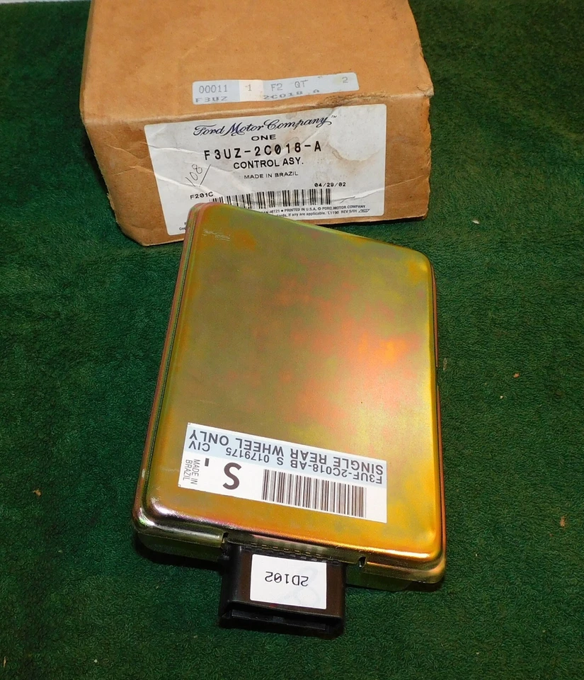 Ford E150 E250 E350 1992-1996 S/D SRW Econoline NOS MÓDULO DE CONTROL ABS - ECU Foto 1 de 4