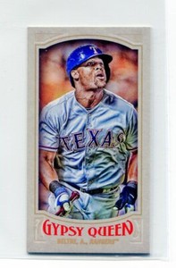 2016 Topps Gypsy Queen Mini Variation Adrian Beltre #86 Texas Rangers