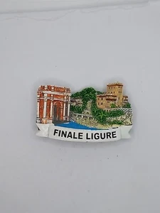 MAGNETE CALAMITA RESINA FRIGO SOUVENIR FRIDGE MAGNET FINALE LIGURE LIGURIA - Picture 1 of 1