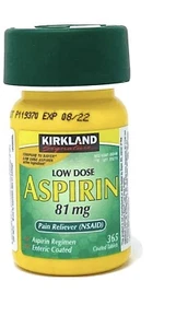 kirkland aspirin 81mg - Picture 1 of 6