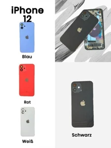 iPhone 12 Gehäuse Housing Glas und Rahmen Backcover mit Flex Kabel - Bild 1 von 18