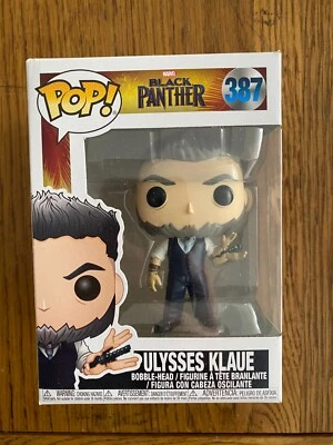 Funko Pop #387  "Ulysses Klaue" (BLACK PANTHER)   Never opened - image 1 of 4