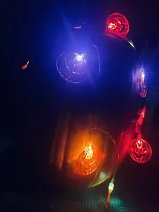 Halloween LED Decorative Pumpkin Lights - Picture 1 of 6