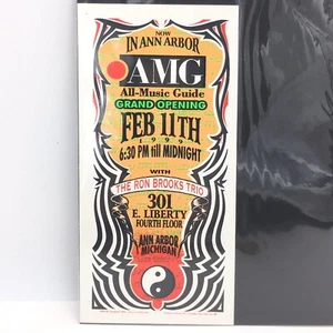 1999 AMG All Music Guide Handbill By Mark Arminski 2-11-1999 Ron Brooks Trio - Picture 1 of 3
