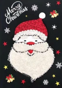 Wizardi Santa Claus. Kit de fabricación de Navidad hágalo usted mismo. Juego de Quilling de Papel F07M3-6-Santa - Imagen 1 de 2