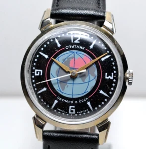 Vintage Watch POLJOT KIROVSKIE Soviet Men's Wristwatch 16 Jewels Serviced - Picture 1 of 12