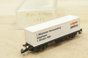 Märklin Miniclub SoMo container car '1st Members Meeting Göppingen New.' - Picture 1 of 6