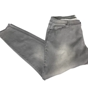 Jeans skinny donna EST 1946 grigio denim taglia 16W casual elasticizzato minimalista Y2K - Foto 1 di 11