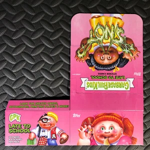 Cubo de basura para niños 2020 tarde a la escuela caja vacía topps de exhibición minorista - Imagen 1 de 2