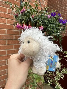 NEW GANZ Webkinz Lil'Kinz Lamb (sheep) HS201 with Sealed Online Code Tag 6.5" - Picture 1 of 11
