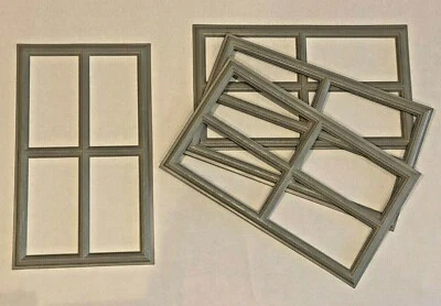 4 insertos de repuesto de panel corto Amarr Stockton para puertas de garaje Amarr gris hágalo usted mismo Foto 1 de 4