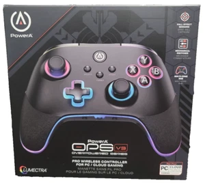 PowerA OPS V3 Pro Wireless Controller (PC & Cloud Gaming) Black 🌟 NEW SEALED🌟 - Picture 1 of 3