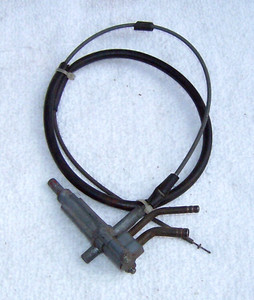 1955 1956 PONTIAC WIPER SWITCH & CABLE CLEAN CAL. PART  1950'S GM