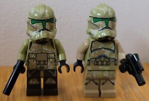 LEGO Star Wars sw0519 Clone Troopers 41st Elite Corps Phase 2 Kashyyyk 75035 X2