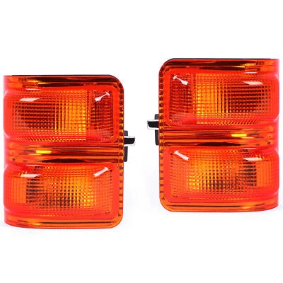 Pair Side Mirror Turn Signal Light Lens For Ford F-150 2013-2014 - Image 1 of 4