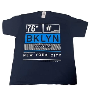 Vintage New York  Blue T Shirt Size M  Youth Made in USA  Unisex - Picture 1 of 6