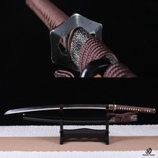 Clay tempered T10 steel Choji hamon japanese katana sword battle ready sharp new