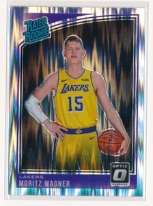 2018-2019 Donruss Optic Shock Basketball #197 Moritz Wagner Rated Rookie Lakers - Picture 1 of 2