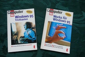 Computer, Windows 95 Trickkasten, Works für Windows 95, Computerbild 97, Vintage - Photo 1/7