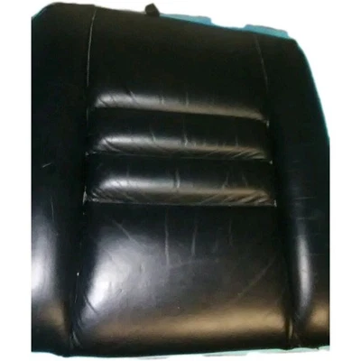 94-98 FORD MUSTANG SVT COBRA BLACK LEATHER REAR BACK SEAT UPPER CUSHION RIGHT RH - Image 1 of 4