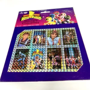 1994 Mighty Morphin Power Rangers Sealed Pack Saban 8 Prism Stickers #2 - Bild 1 von 7