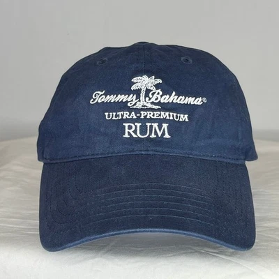 Tommy Bahama Ultra-Premium Rum Hat Navy Blue Strapback Taste Paradise - Image 1 of 4