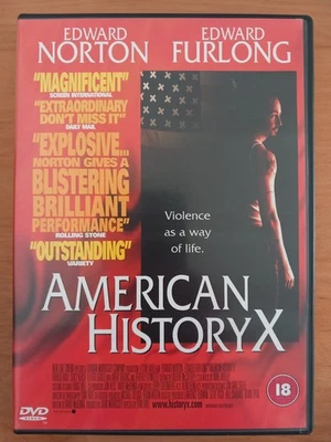 American History X Region 2 DVD Edward Norton - Image 1 of 3