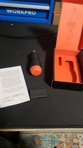 LTT Stubby Screwdriver Orange/Black Silver Shaft - Picture 1 of 9
