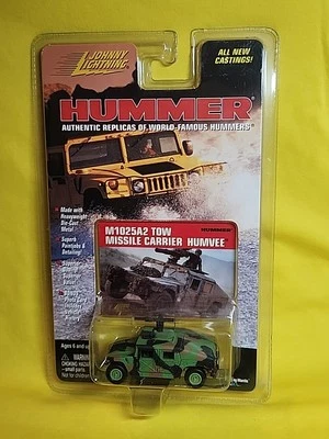 Johnny Lightning HUMMER M1025A2 TOW MISSLE HUMVEE  CAMO 1998  Playing Mantis🔥A5 - Image 1 of 4
