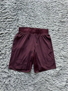 Pantalones Cortos Lululemon Para Hombre Medianos Rojo T.H.E. Corto 9" Lux Gimnasio Entrenamiento Activo LM7Y64S - Imagen 1 de 7