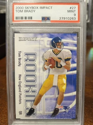 Skybox Impact 2000 - Rookies Tom Brady #27 (RC) Foto 1 de 2