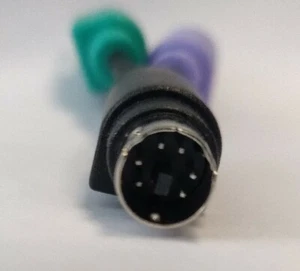 CONN. PRESA/SPLITTER Y M. DIN 6PIN - MAS a 2 MINIDIN 6P/ FEM. PS/2 MOUSE/TAST. - Imagen 1 de 7
