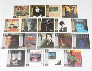Lou Reed - Mini LP CD 18 Titles Set Complete 72-86 Promo Paper Sleeve Obi Japan - Picture 1 of 23