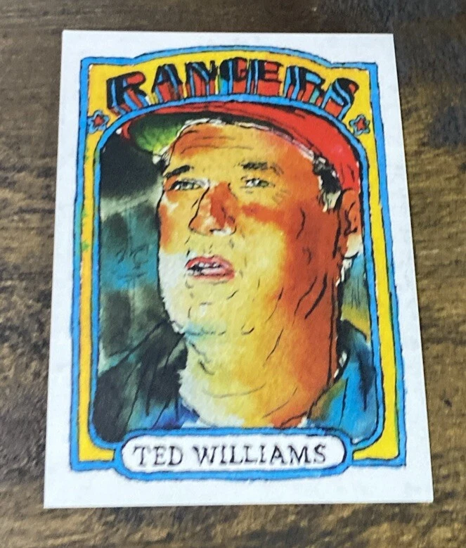 2022 Topps X Spotlight 70 S2 Andy Friedman Ted Williams #43 Rangers HOF - Image 1 of 1