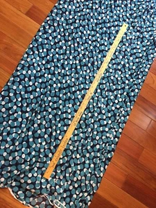 Designer Silk Fabric sold By The Yard 54” wide Celebrity Polkadot - Picture 1 of 7