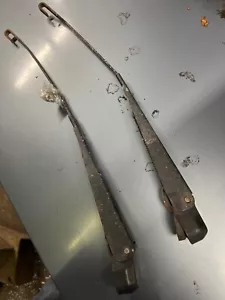 1984 BMW E30 3 Series Windshield Wiper Arms Pair Left Right OEM #9b2 - Picture 1 of 5