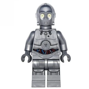 NEW LEGO STAR WARS U-3PO MINIFIG Silver Protocol Droid Minifigure u3po C 75146 - Picture 1 of 1