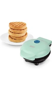 Dash DMW001AQ Mini Maker For Individual Waffles, Hash Browns, Easy To Clean - Picture 1 of 5