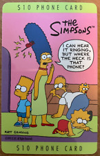 The Simpsons: Marge Looking for Phone $10 Phone Card
