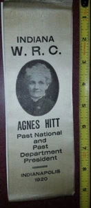 W.R.C. Damen Relief Corp Indianapolis Indiana 1920 Band - Bild 1 von 1