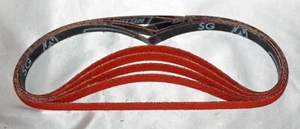 5 - Norton R980P Blaze Plus Sanding Belts - 1/2" X 24" - 40 Grit - Have 45 Each - Picture 1 of 3