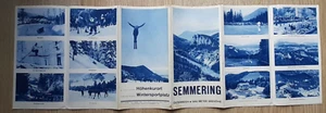 SEMMERING Austria Brochure Turismo Vintage - Foto 1 di 2