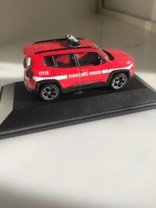 VIGILI DEL FUOCO Jeep Renegade - Pompieri Italia Die Cast Model 1/43 - Foto 1 di 7