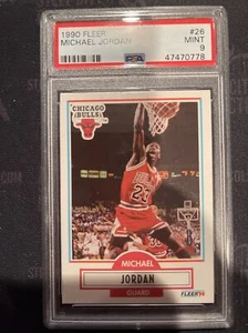 1990 Fleer #26 Michael Jordan PSA 9 - Picture 1 of 2