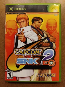 Capcom vs SNK 2 EO (Easy Operation) Microsoft Xbox NTSC U USA w/ manual CAPCOM - Picture 1 of 6