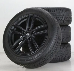 Kia Optima JF Winterräder 17 Zoll RC-Design RC27 schw. matt Felgen KBA 50749 - Bild 1 von 10